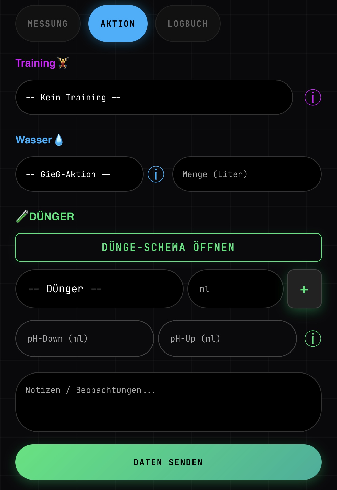 Aktionen & Dünger